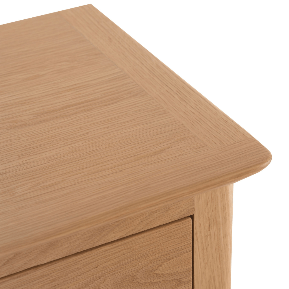 Northampton Oak 3 Drawer Tallboy