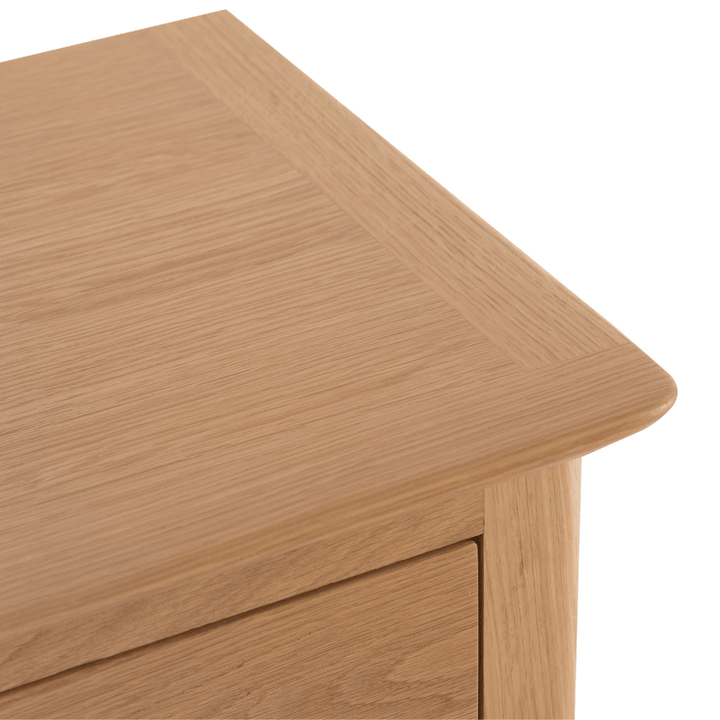 Northampton Oak 3 Drawer Tallboy