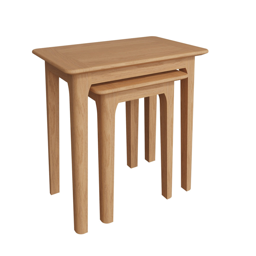 Victoria Oak Nest of Tables