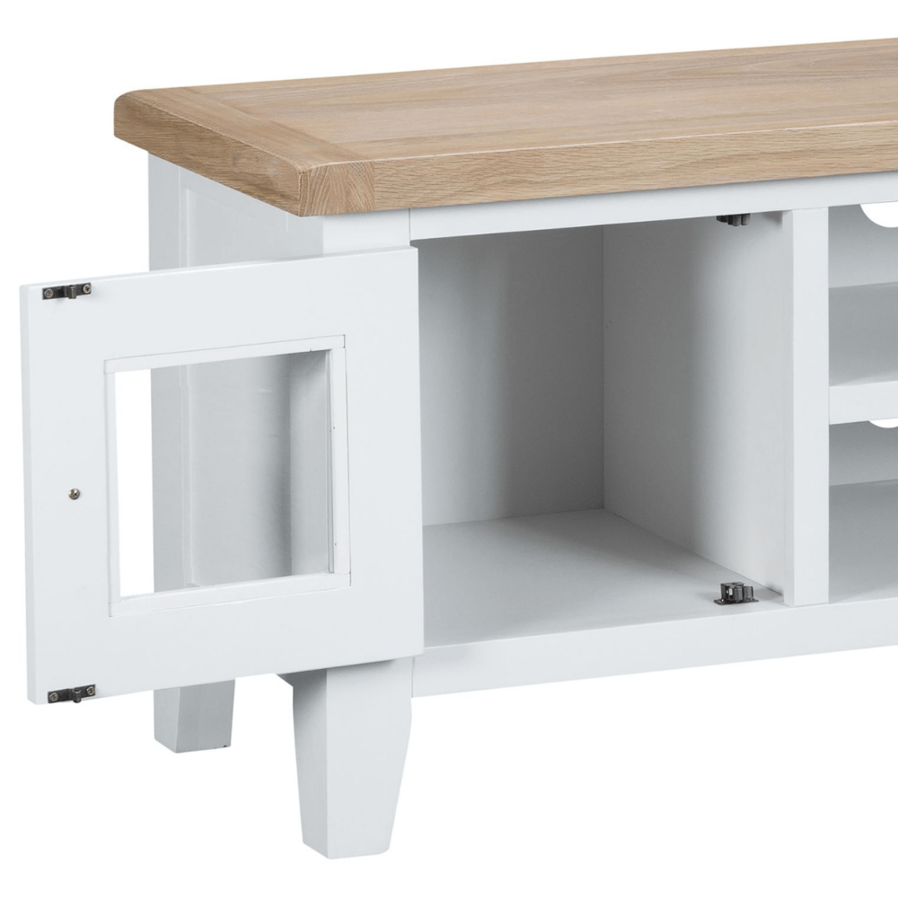 Titus Oak Top Entertainment Unit / TV Unit