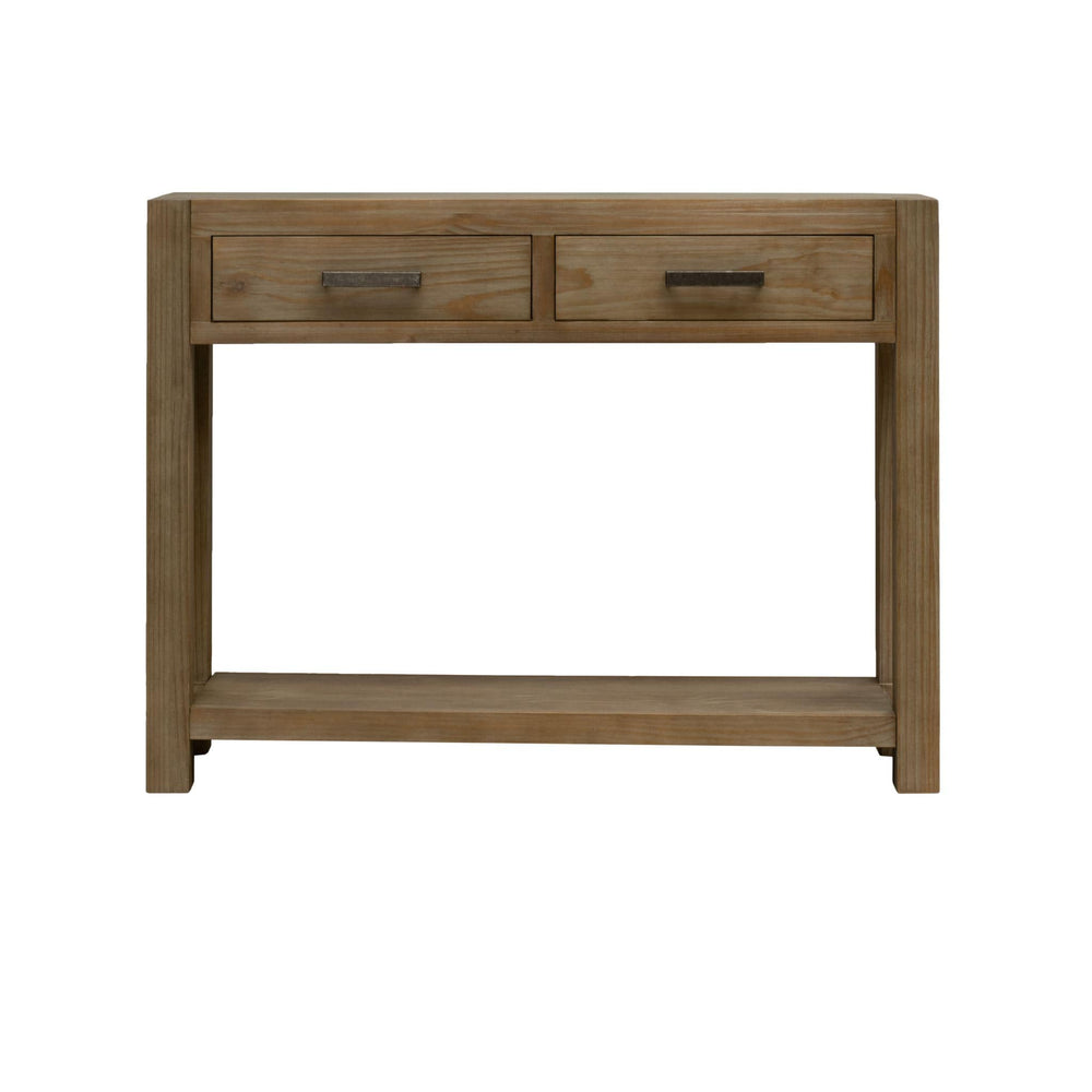 VAN-HT02 Vancouver 2 Drawer NZ Pine Hall Table Default