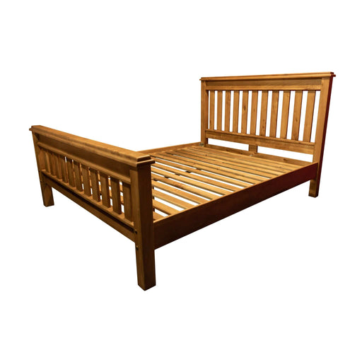 VS-KB017 Versailles Oak King Size Slat Bed Default