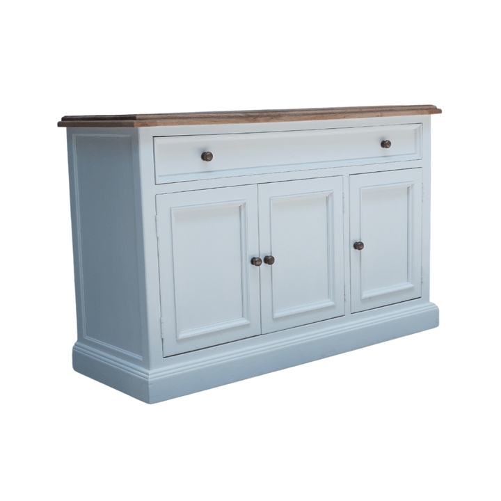 Versailles Small White Oak Buffet