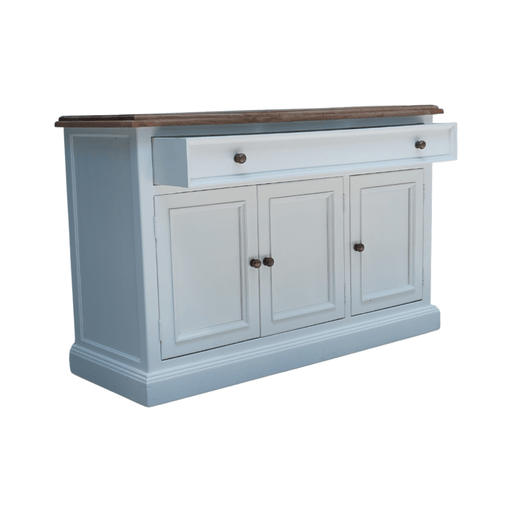 Versailles Small White Oak Buffet