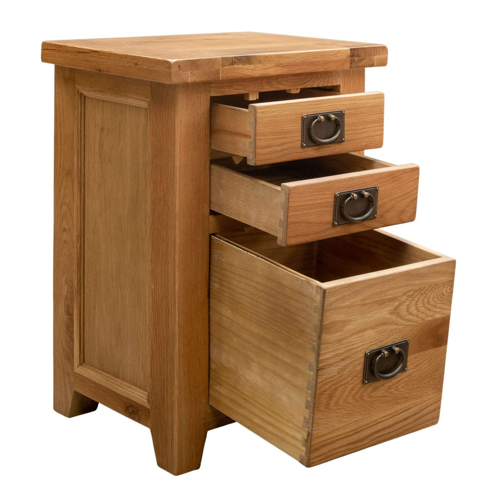 VB001 Vienna Oak Bedside Table Default