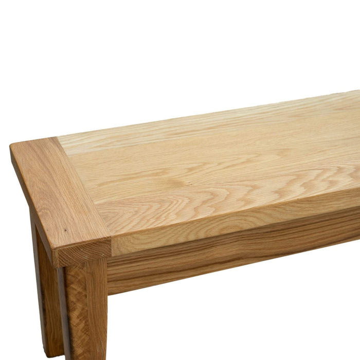 Vienna 1.65m Oak Bench Seat