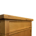 VA019 Vienna 7 Drawer Oak Executive Desk Default