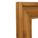 Vienna 900 mm Square Oak Framed Mirror