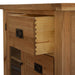 Y-CB1D3D062 Yes Compact 1 Door 3 Drawer Oak Buffet Default